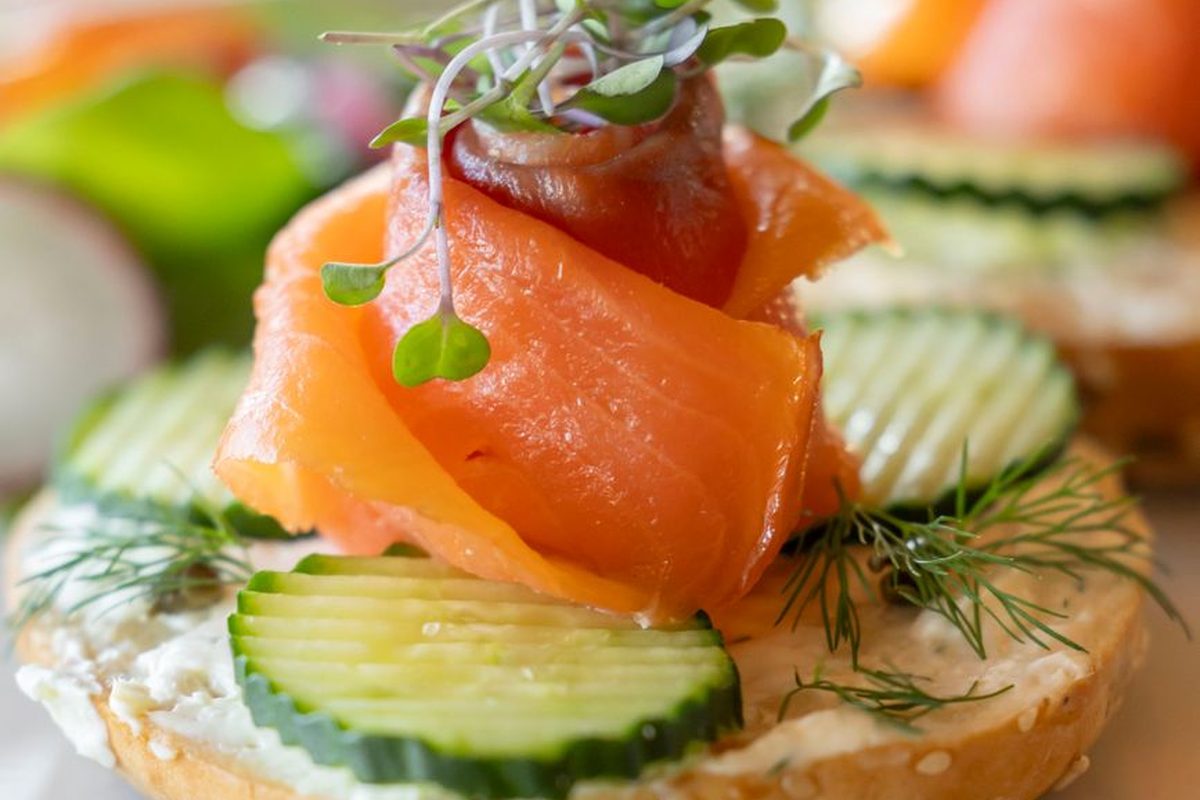 Smoked salmon