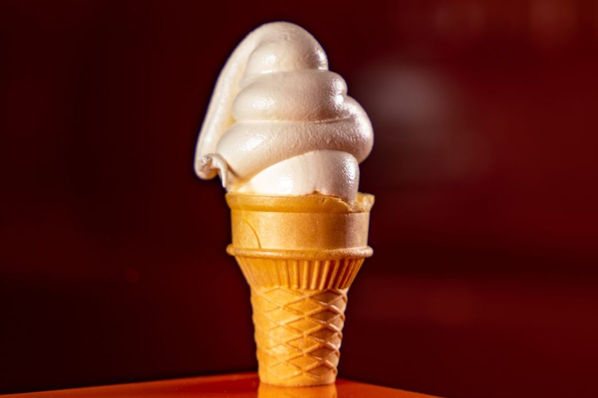 Vanilla ice cream